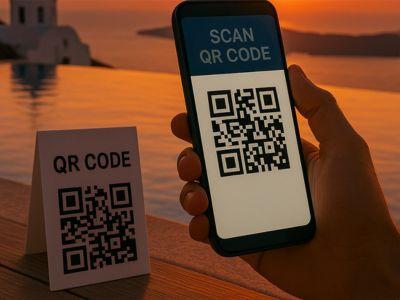 Scan a QR code