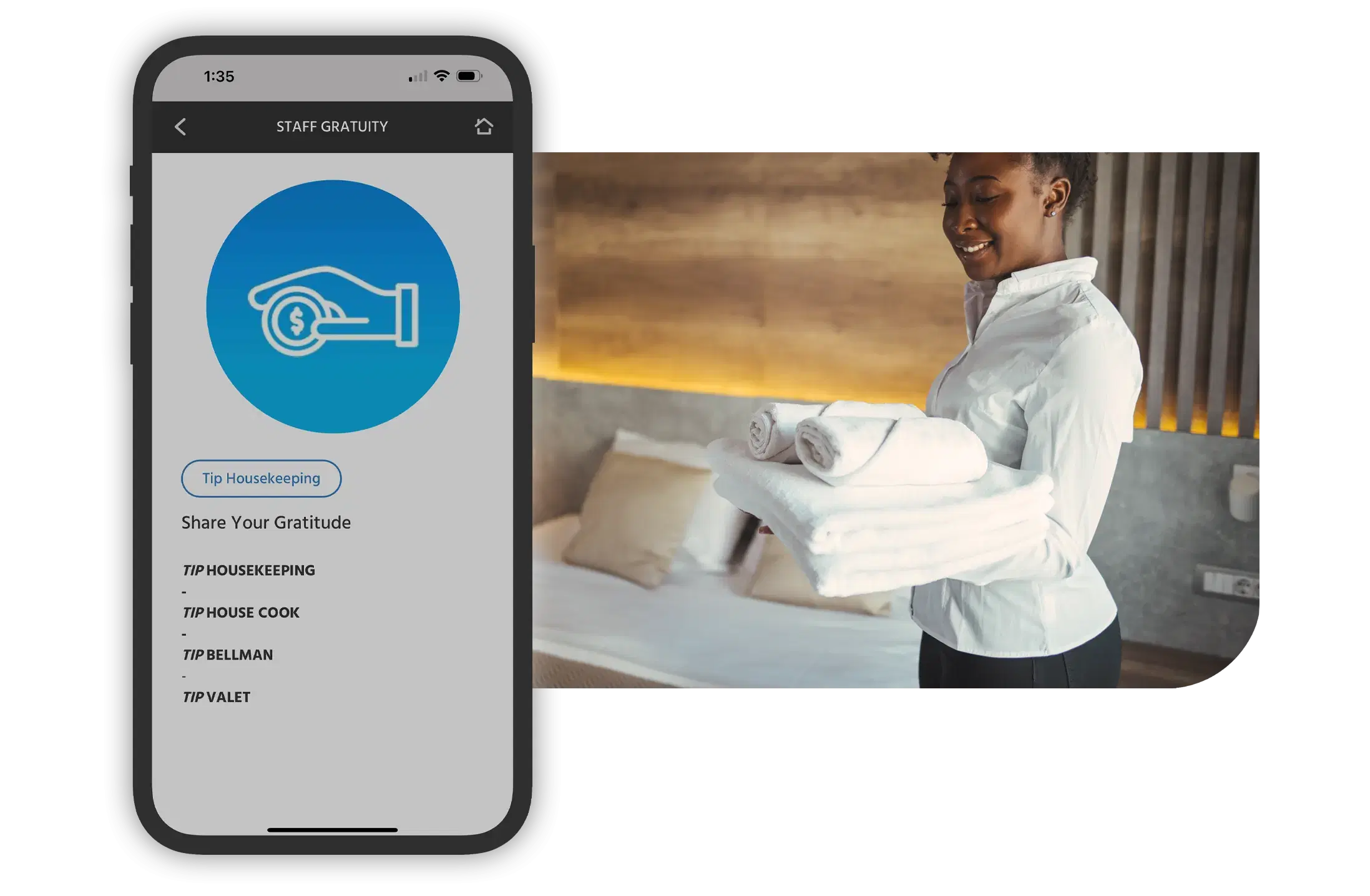 The NexGen Guest digital tipping product