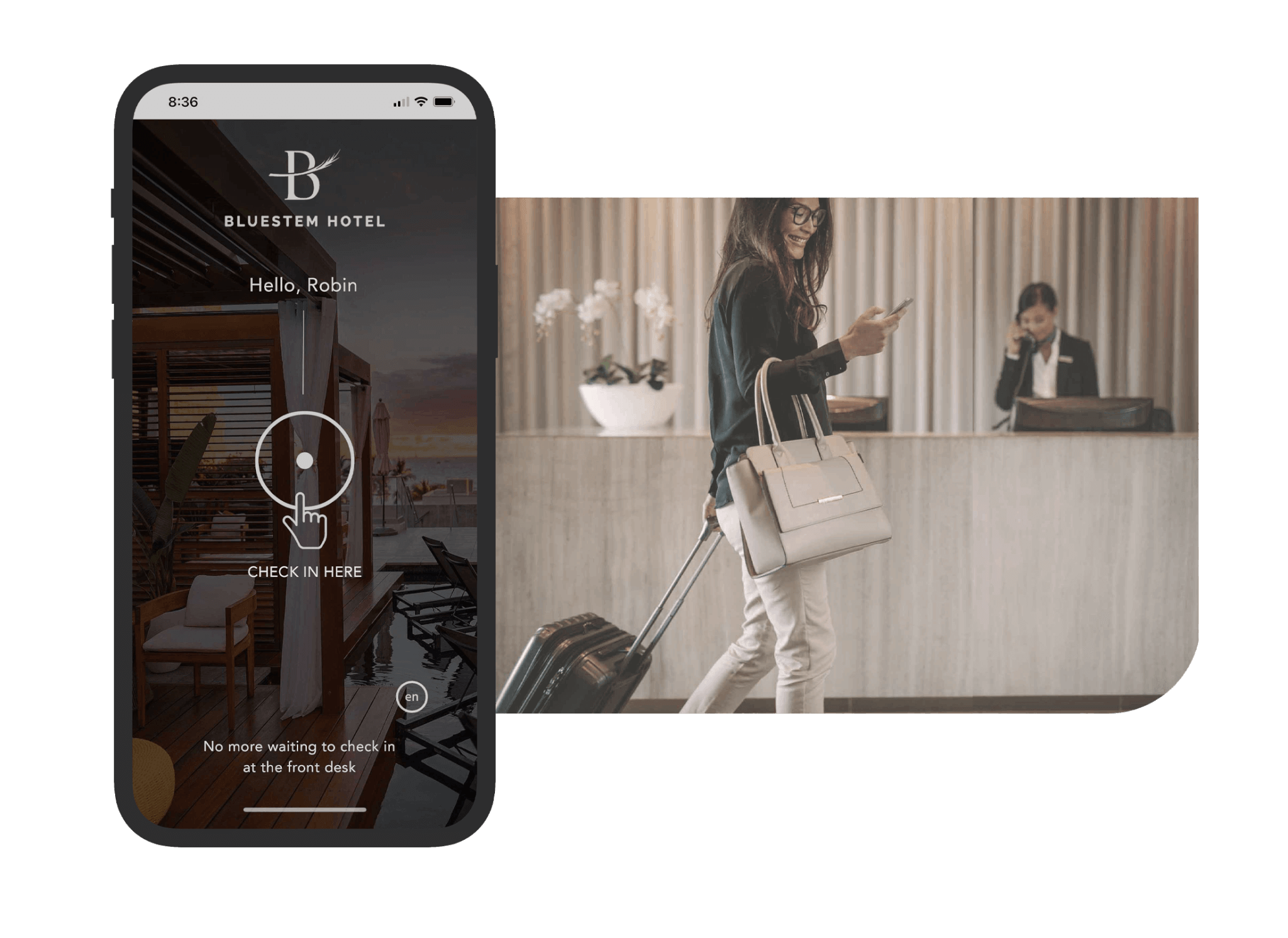Pre-Arrival Mobile Text Notifications