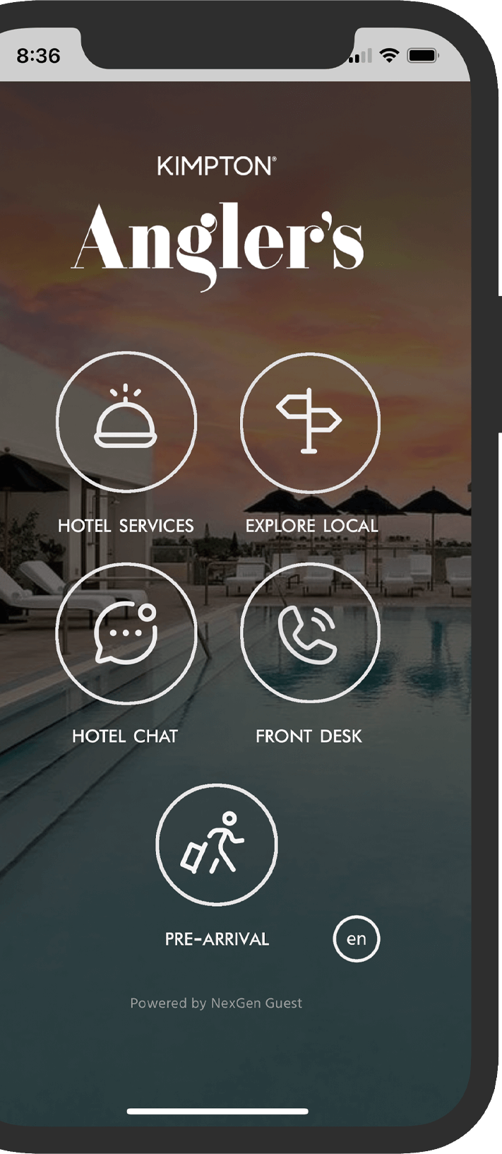 hotel at their fingertips